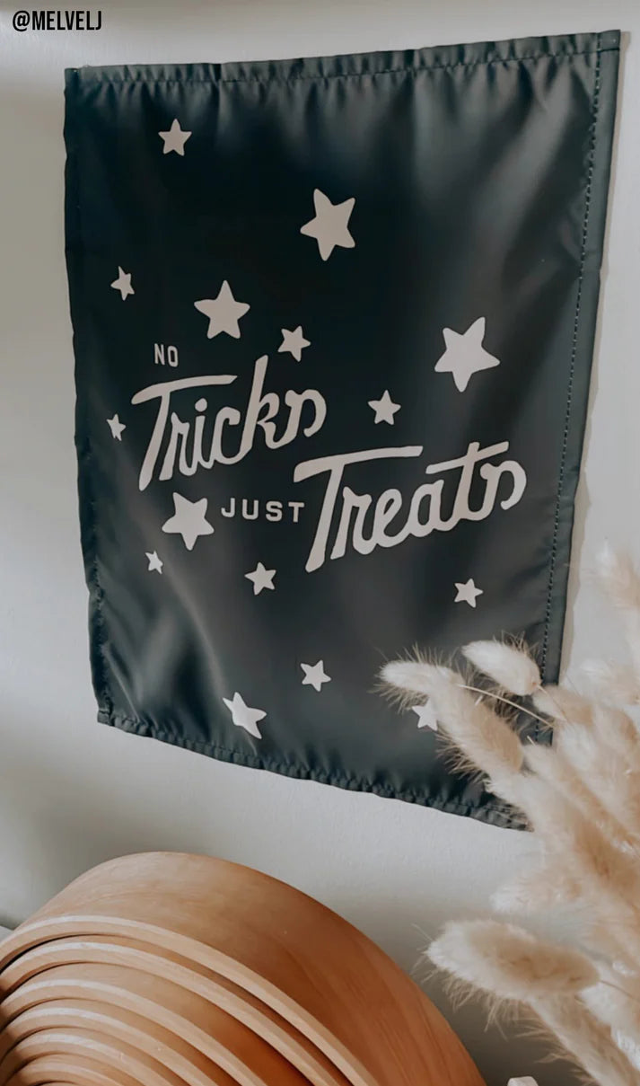 No Tricks Just Treats Banner