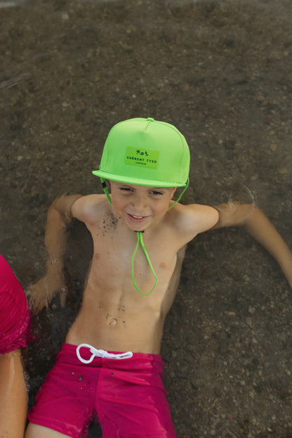 Neon Green Waterproof Snapback