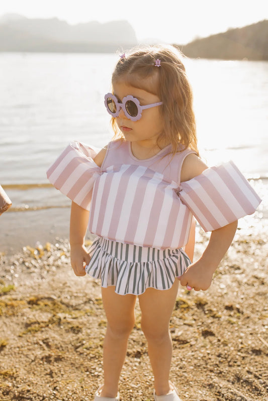 Purple Stripes Floatie