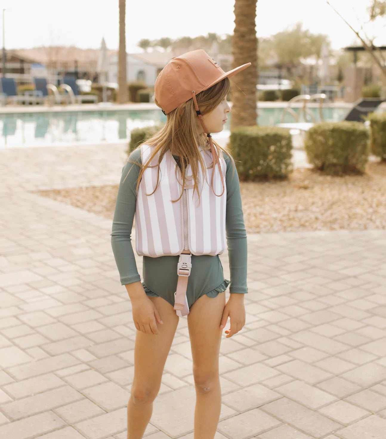 Purple Stripes Float Vests