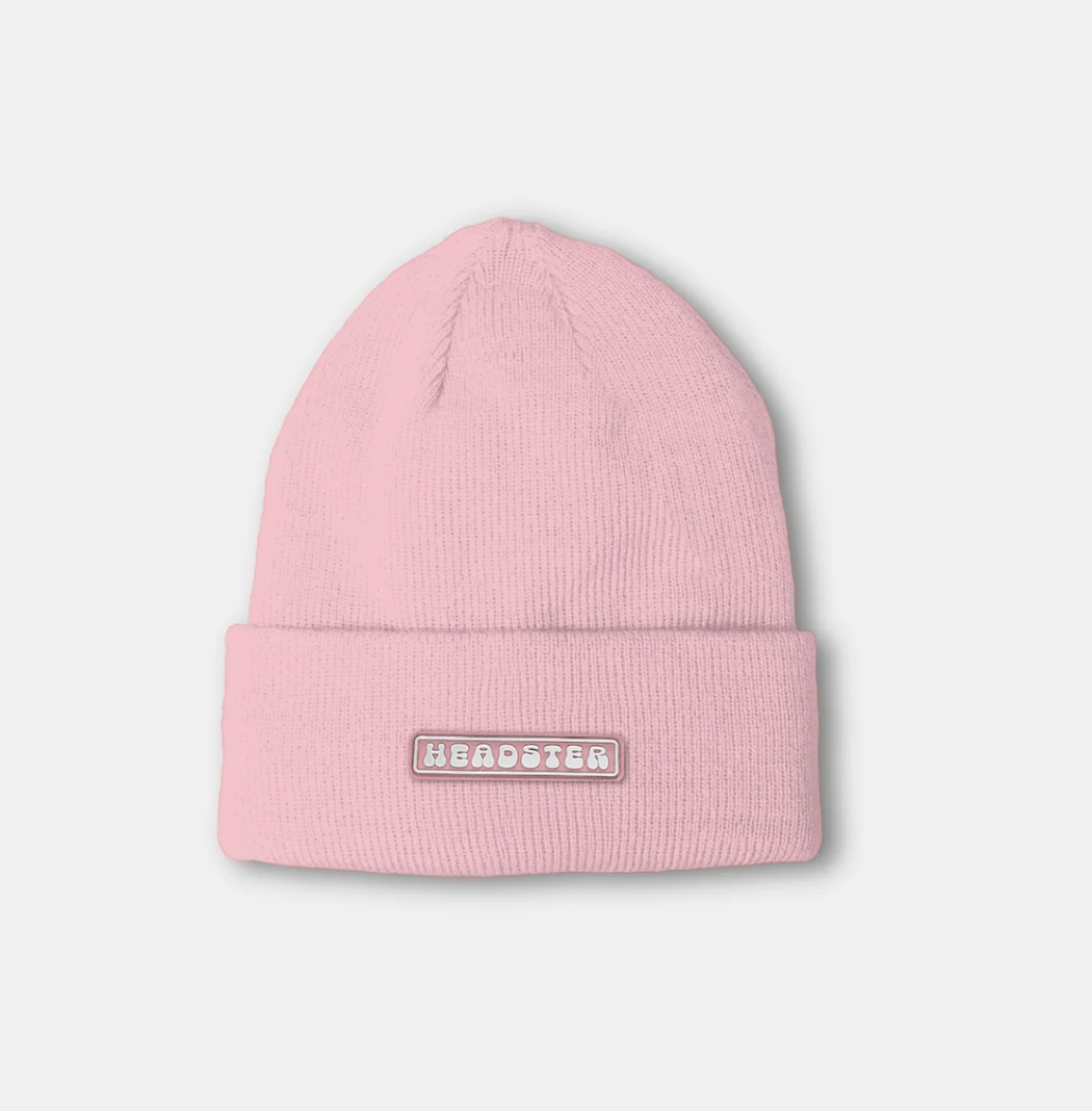 Resort Beanie Lined With Fleece- Soft Pink