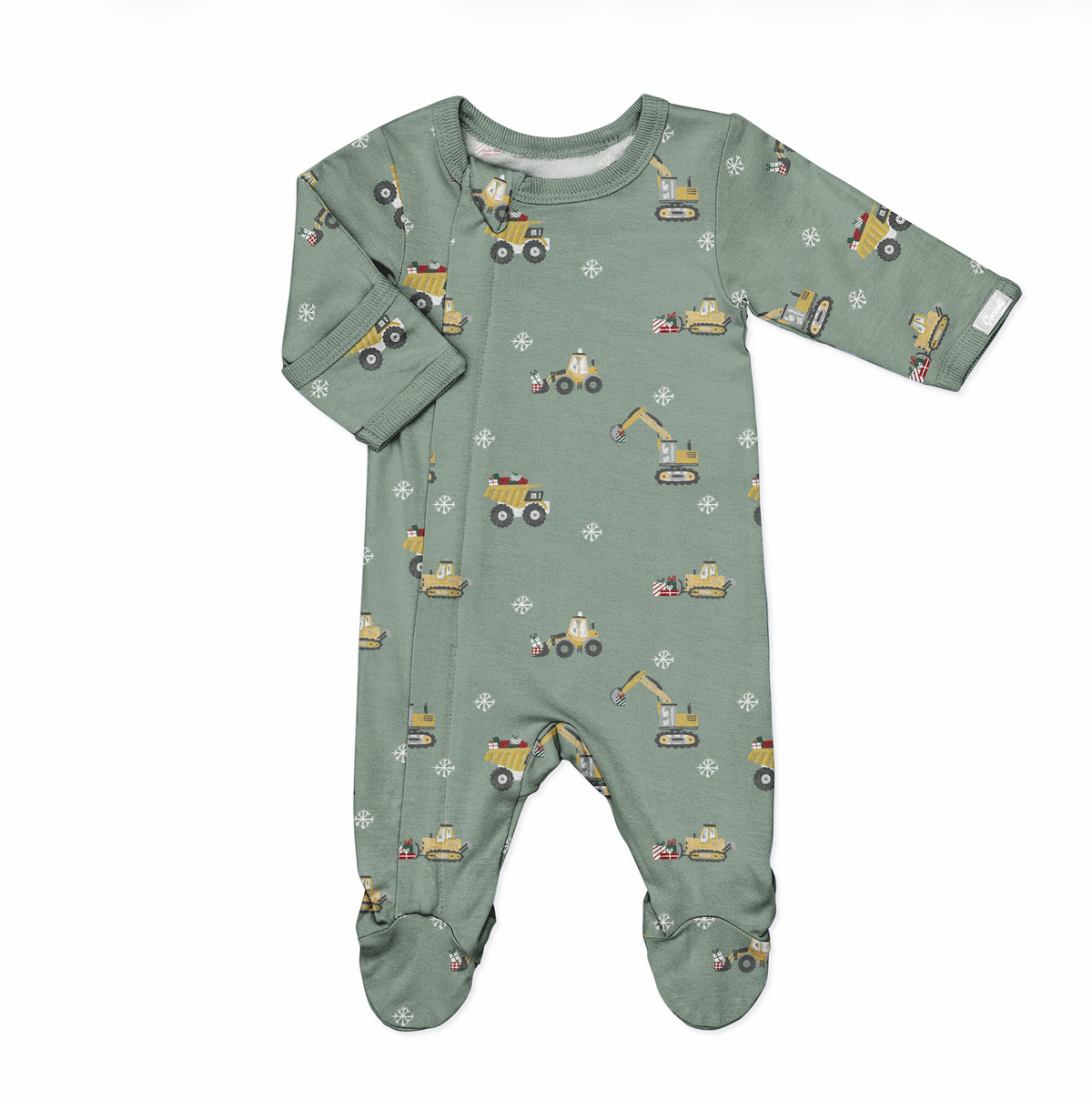 Holiday Construction Print Sleeper