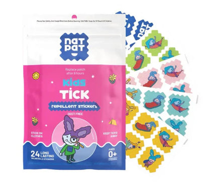 TrailPatch - Tick Repellent Stickers (24 Pack)