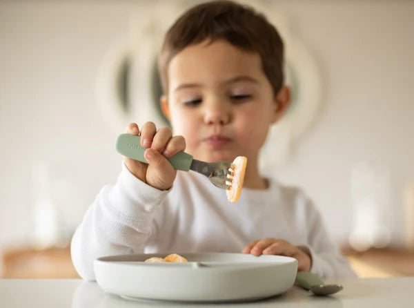 Toddler Cutlery Set - Leaf