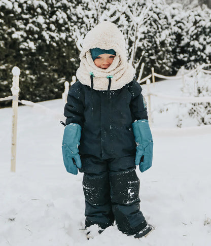 Balaclava Sherpa Hood -  Sand