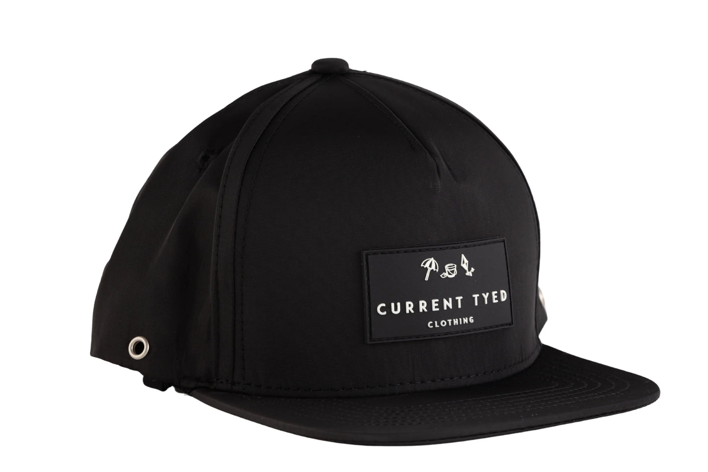 Black Waterproof Snapback
