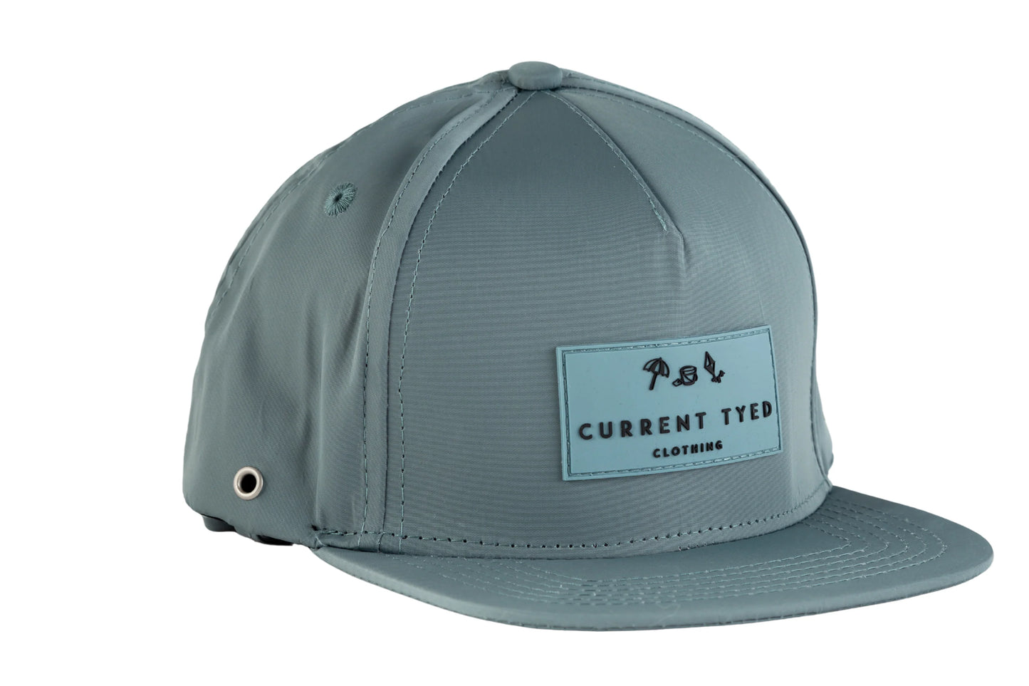 Blue Grey Waterproof Snapback
