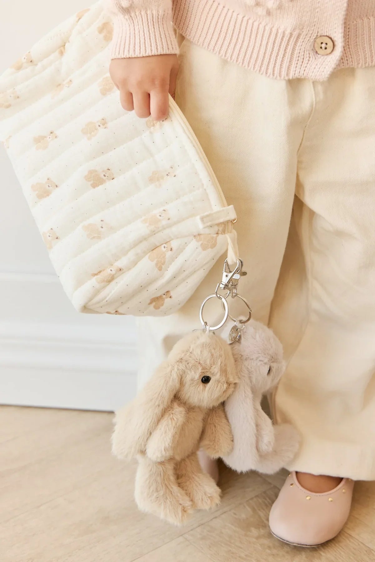 Keycharm Penelope the bunny -Caramel