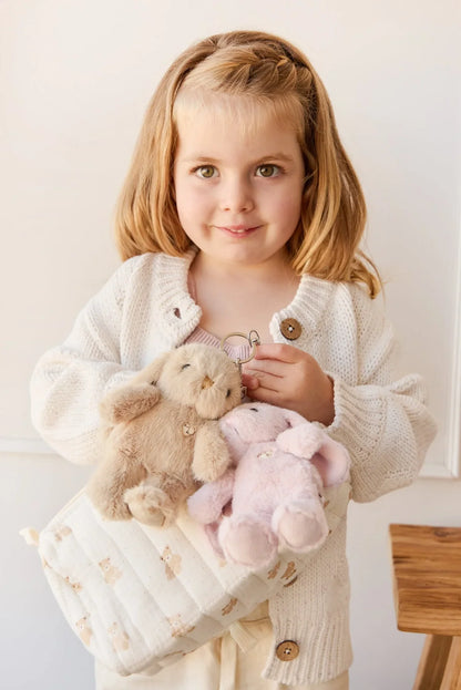 Keycharm Penelope the bunny -Caramel