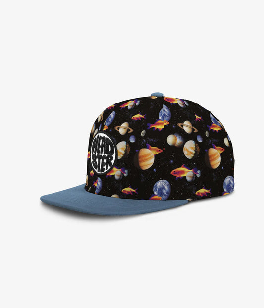 Space Fish Snapback - Black