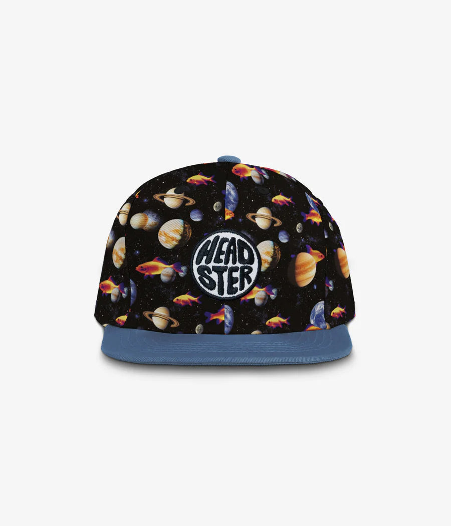 Space Fish Snapback - Black