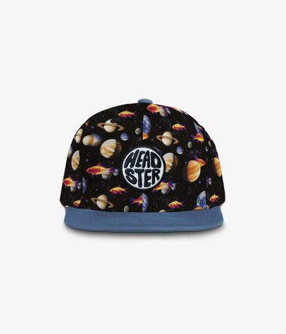 Space Fish Snapback - Black