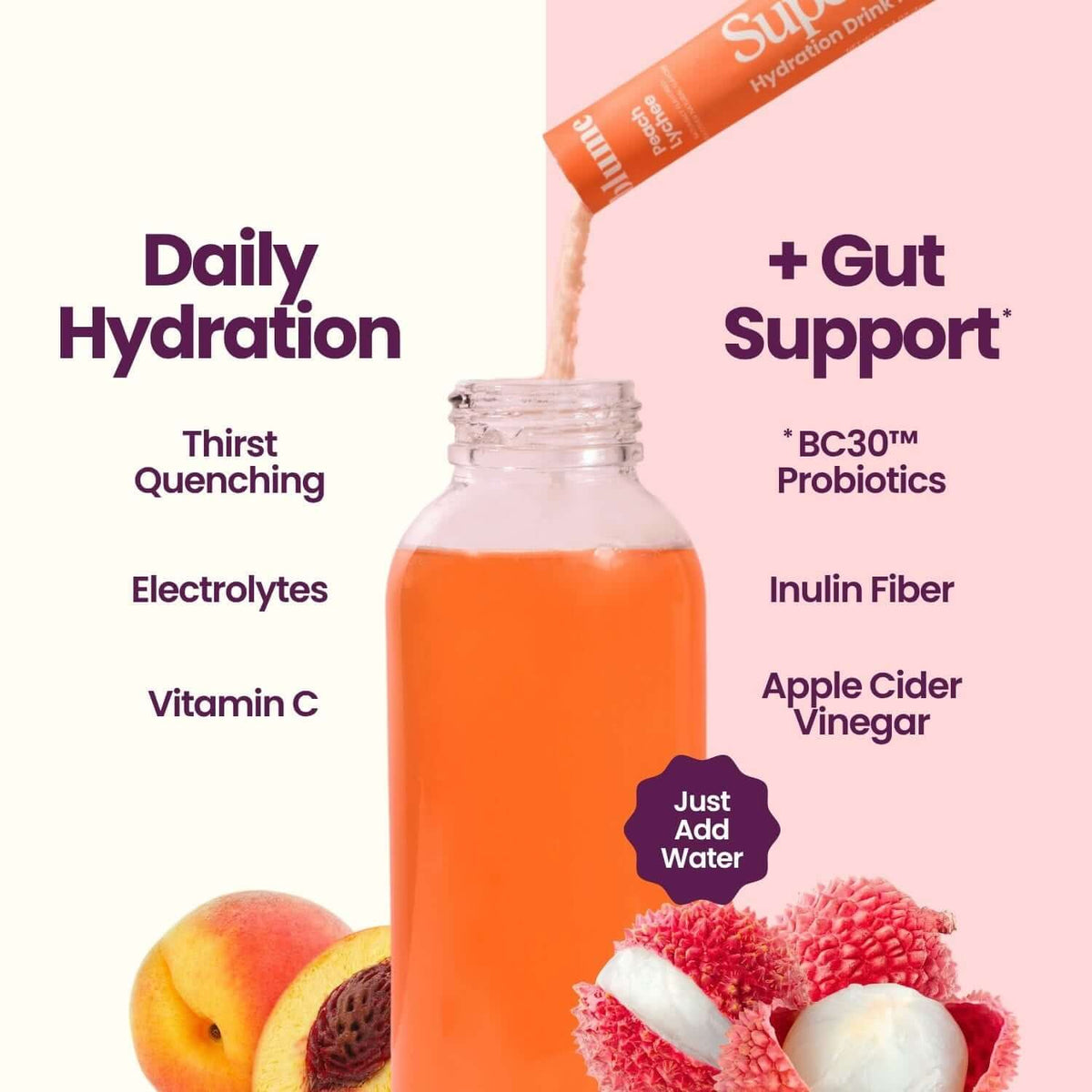 Superbelly Peach Lychee