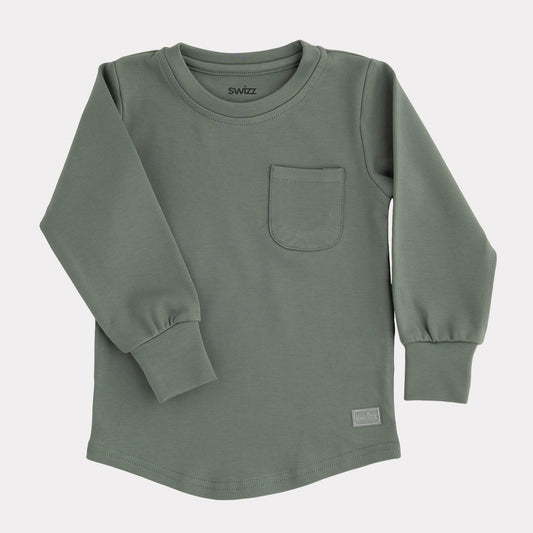 Long Sleeve Short - Thyme