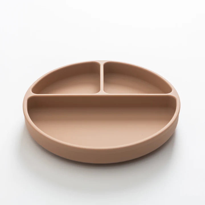 Taupe Silicone Suction Divider Plate