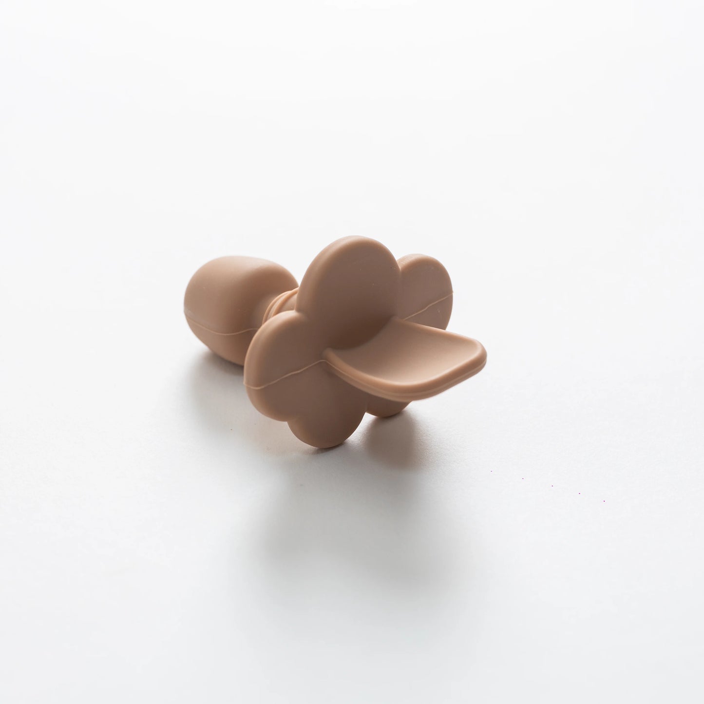 Taupe Silicone Infant Training Spoon
