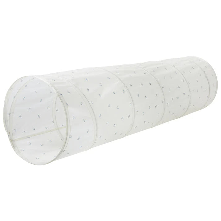 Blueberry Ivory Recycled Fabric Play Tunnel