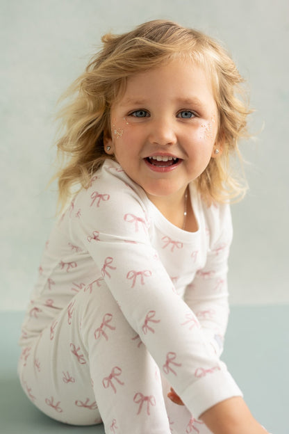 Pink Bow 2 Piece PJ