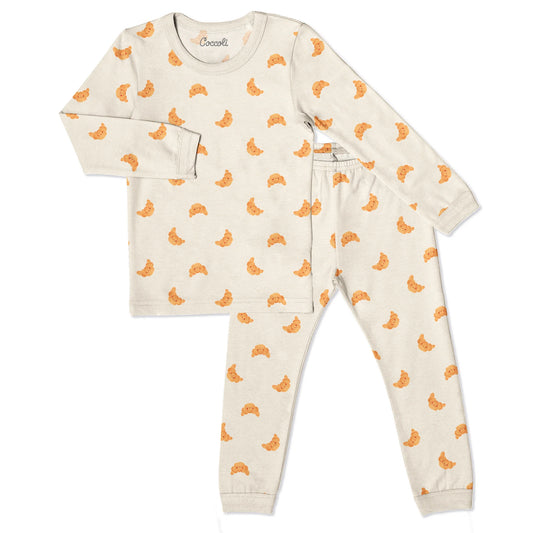 Croissant Print Modal PJs