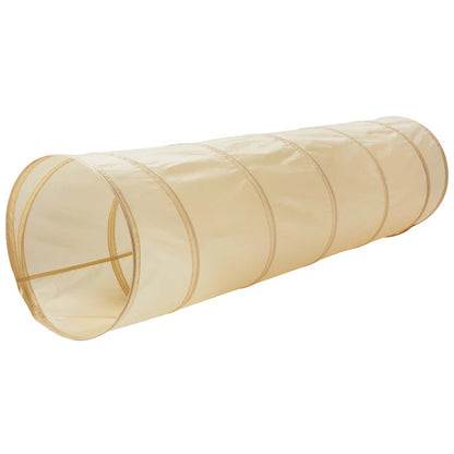 Beige Recycled Fabric Play Tunnel