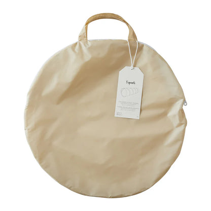 Beige Recycled Fabric Play Tunnel