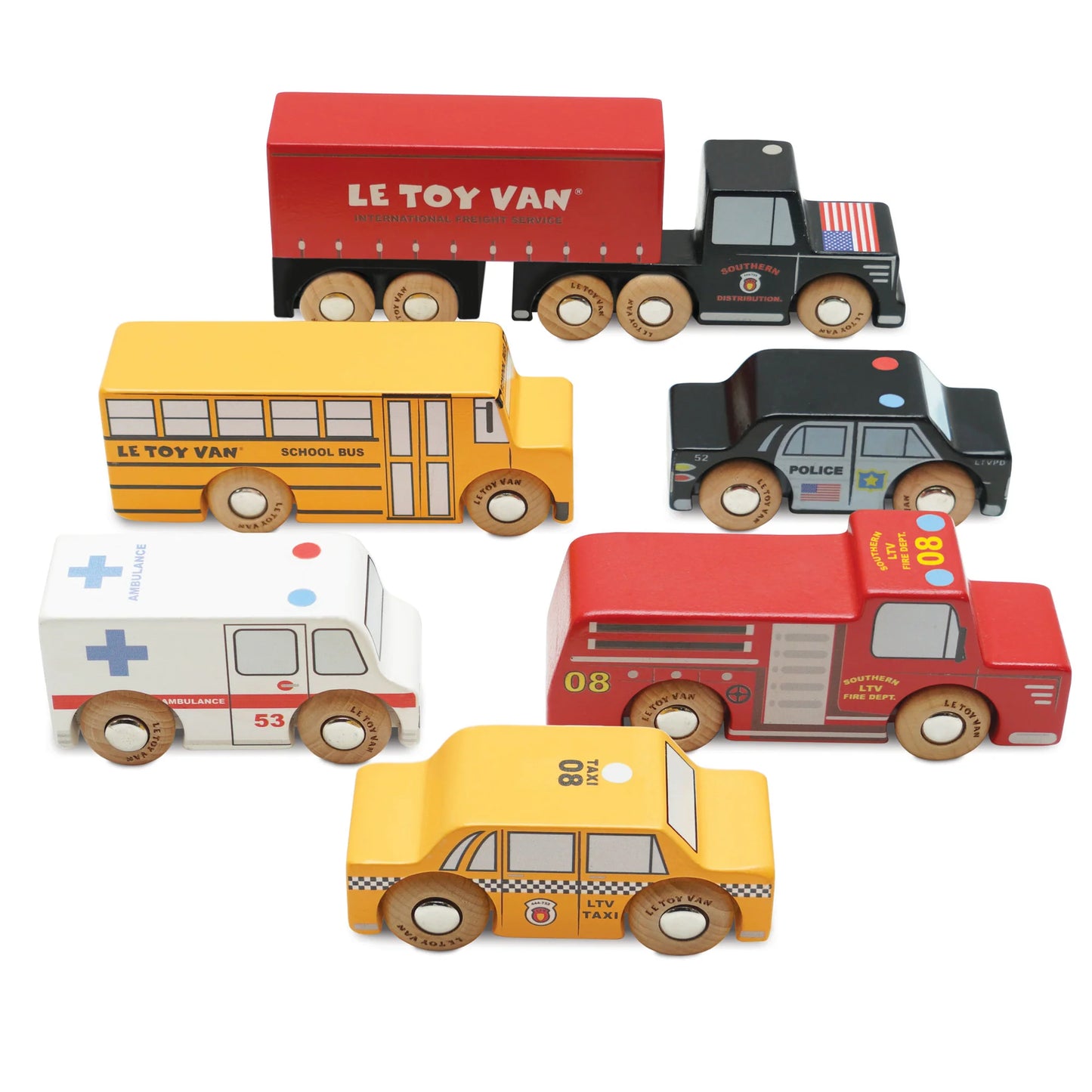 New York Toy Car Set