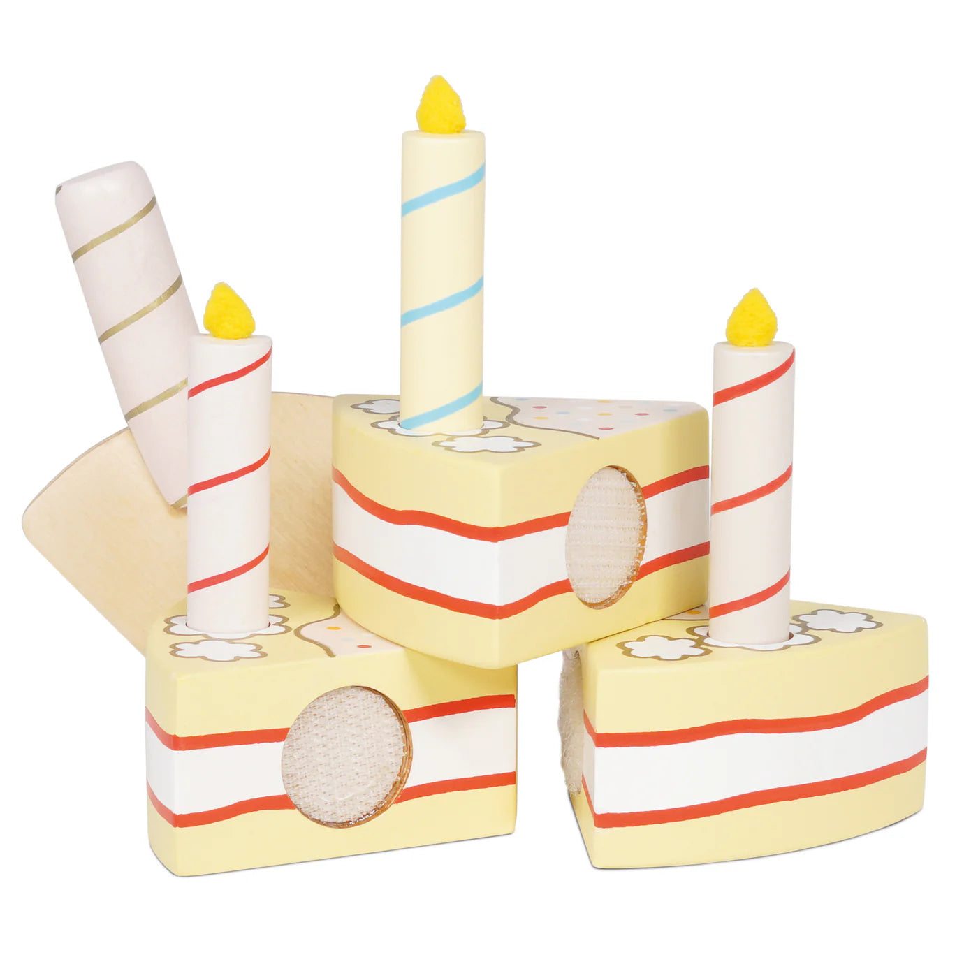 Sliceable Birthday Cake & Candles