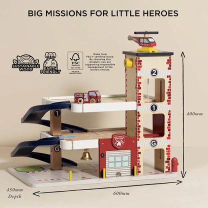 Fire & Rescue Wooden Garage