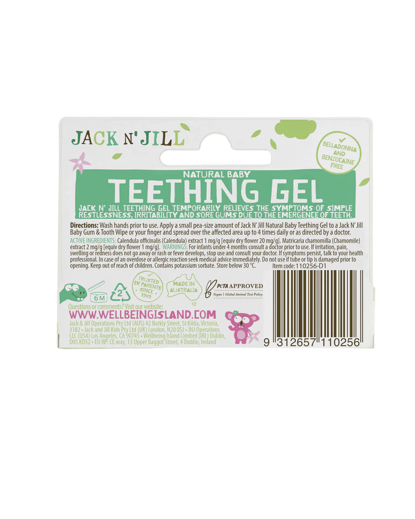 Natural Baby Teething Gel 15g
