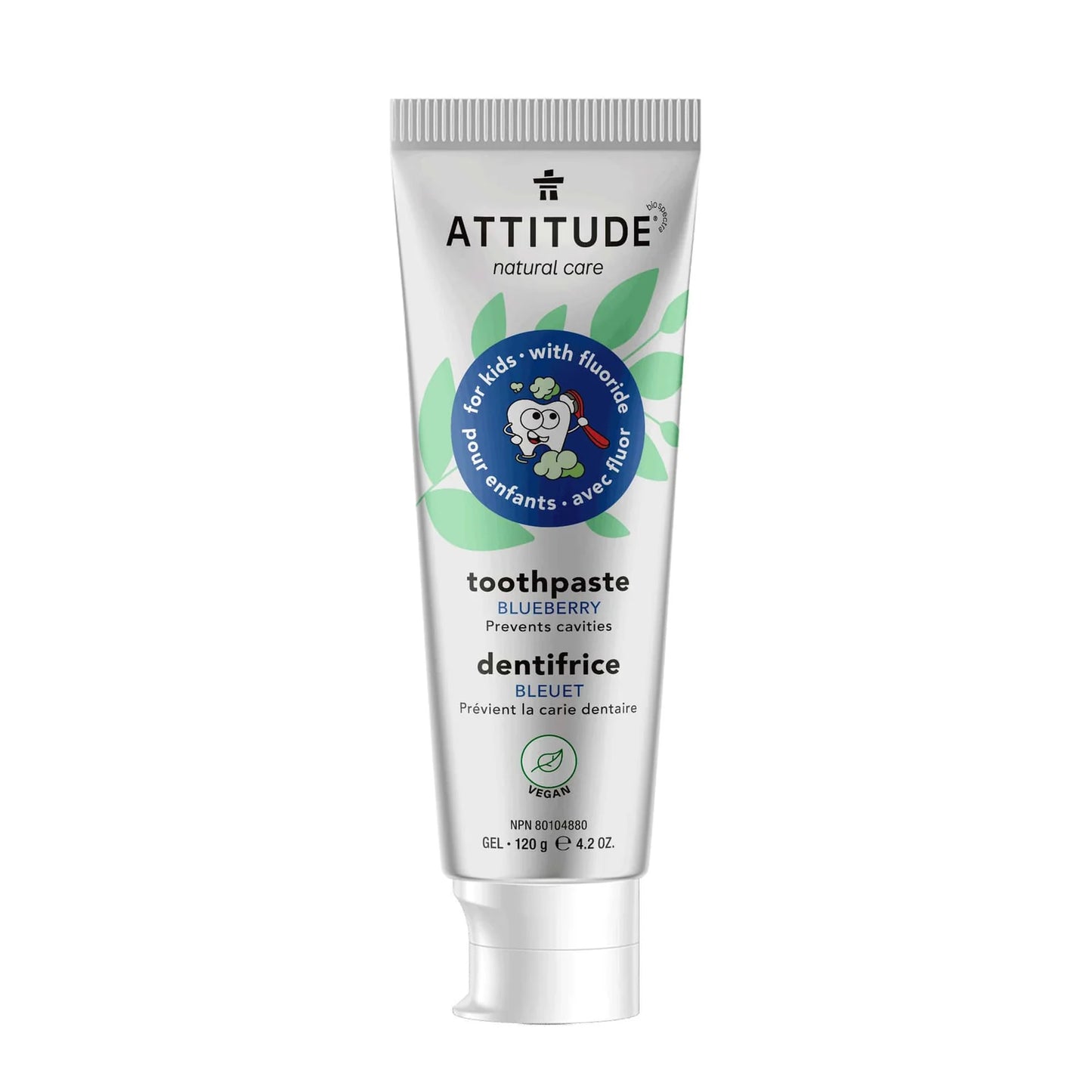 Blueberry Kids Toothpaste with fluoride