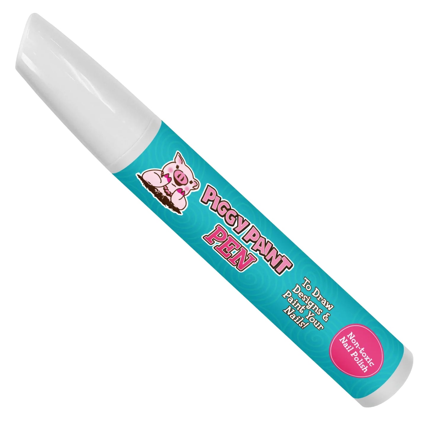 Twirly Teal Piggy Paint Pen