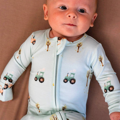 Tractors Sleeper/Romper