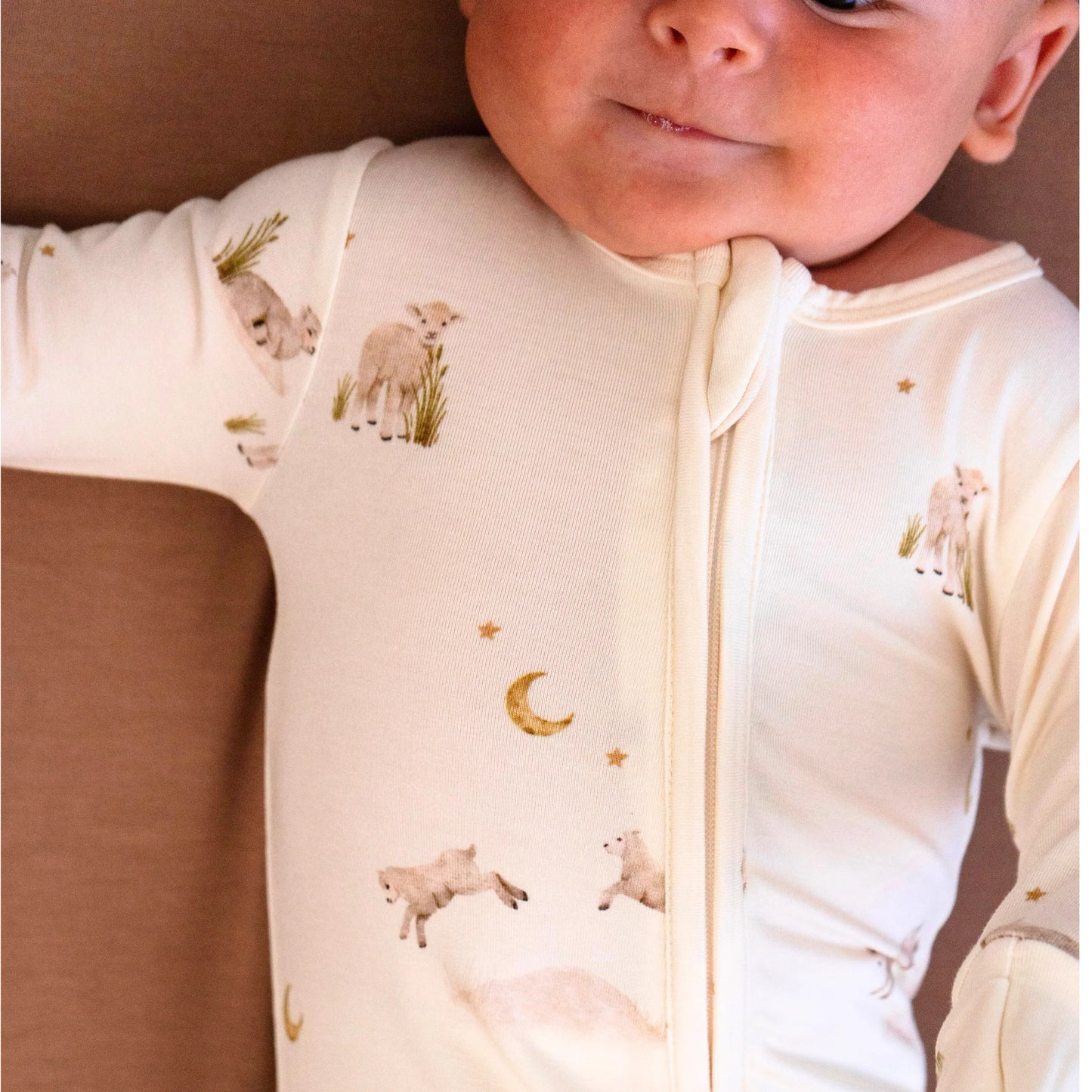 Little Lambs Sleeper/Romper