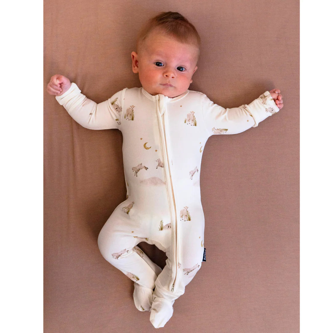 Little Lambs Sleeper/Romper