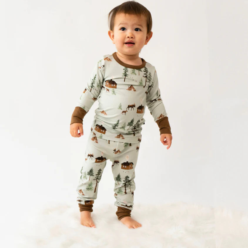 Moose Bamboo PJ Set