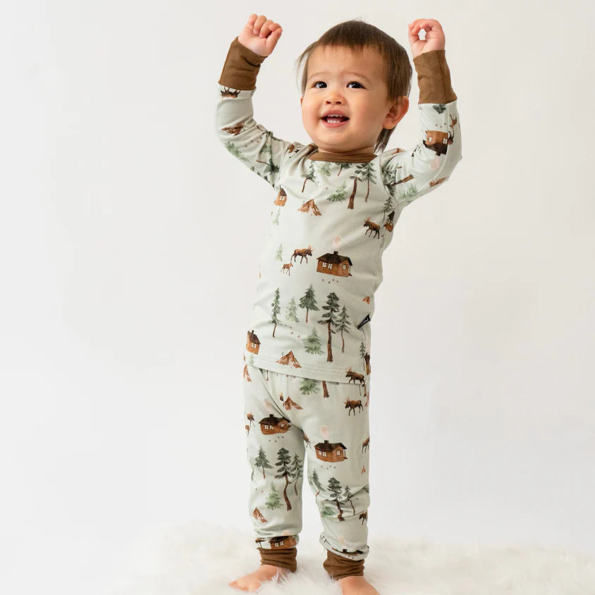 Moose Bamboo PJ Set