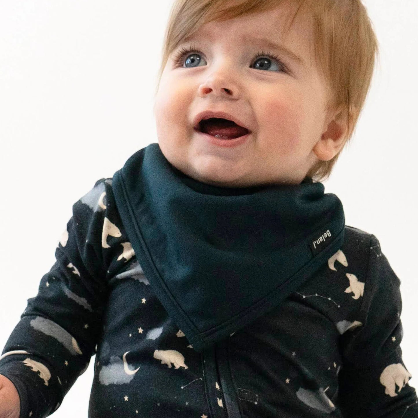 Midnight Navy Bandana Bib