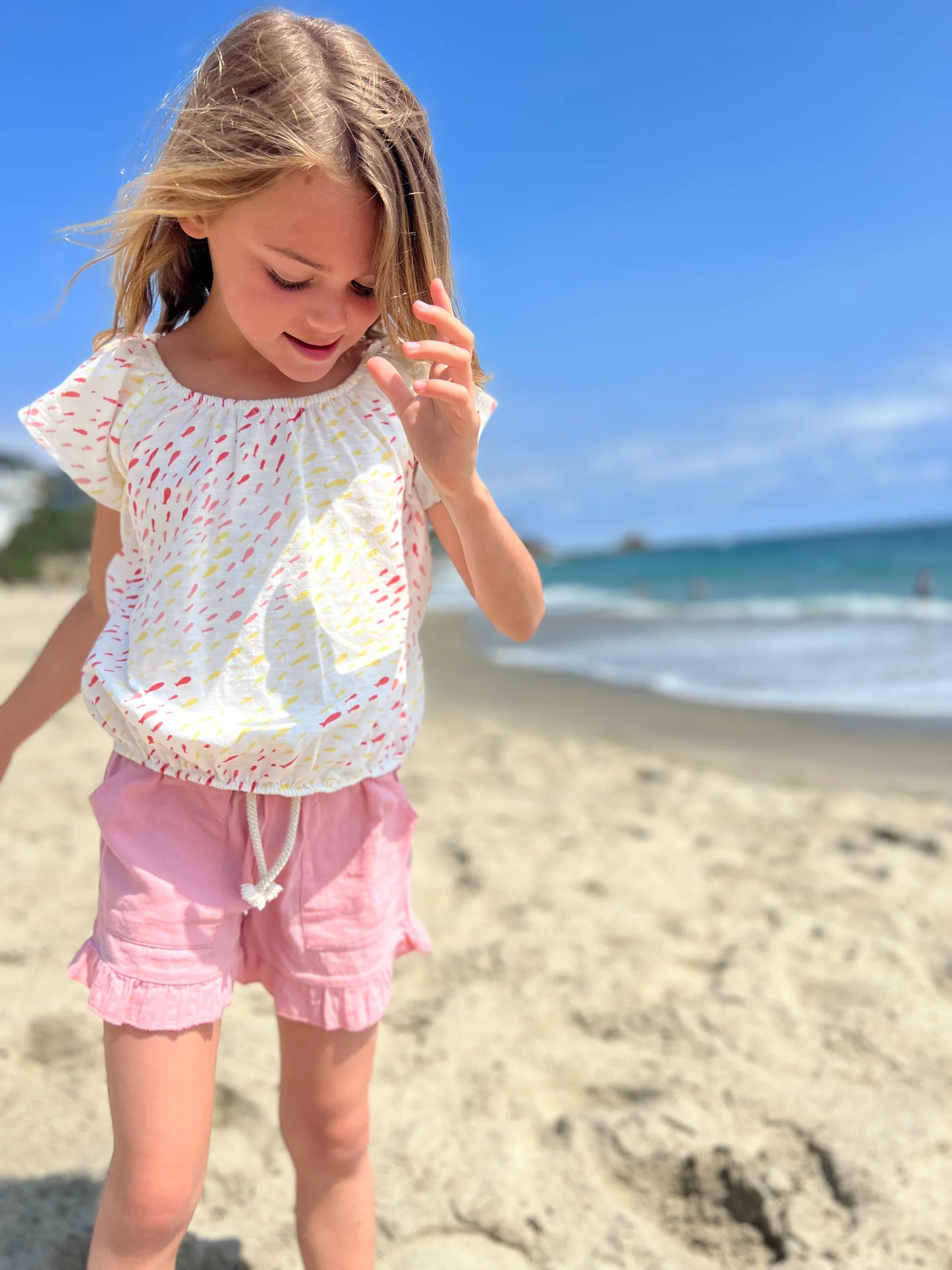 Kids Brynlee Shorts in Pink