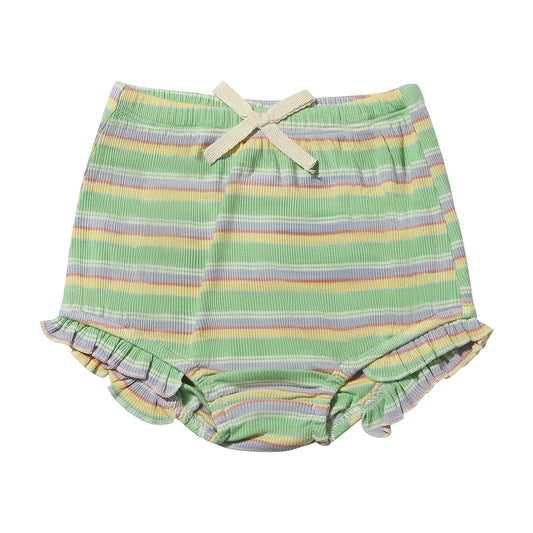 Remi Bloomer in Green Retro Stripe