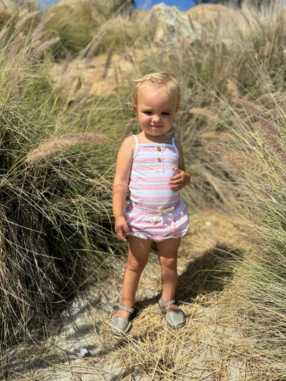 Remi Bloomer in Pink Retro Stripe
