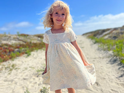 Baby Rylie Dress in Natural Spring Floral