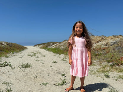 Iona Dress in Light Pink