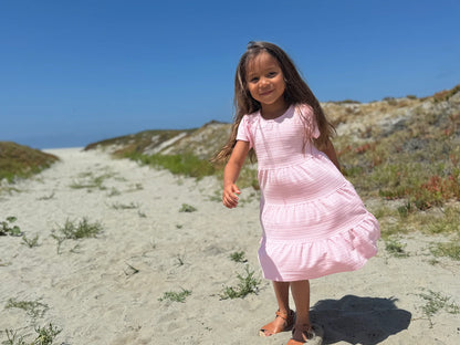 Iona Dress in Light Pink