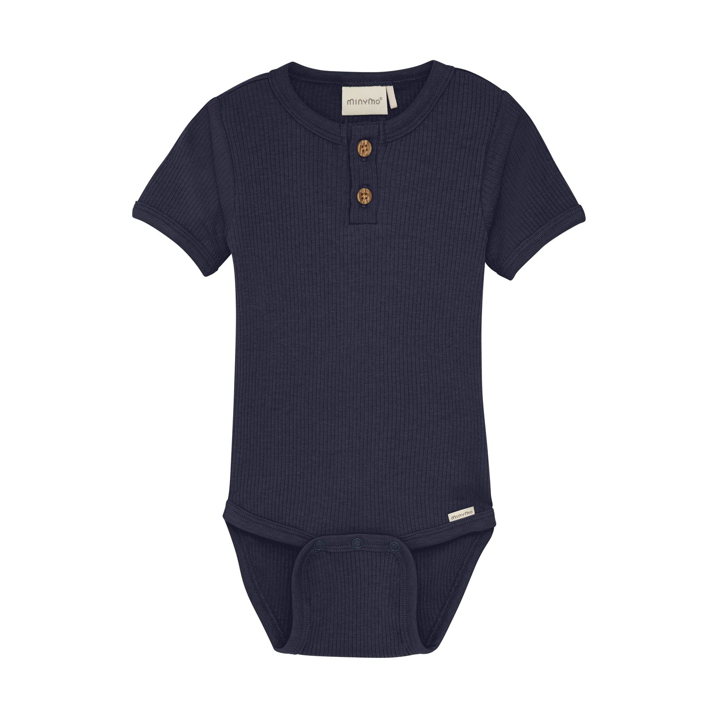 Navy Ribbed Bodysuit