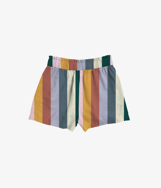 Vertical Delight Linen Walkshort