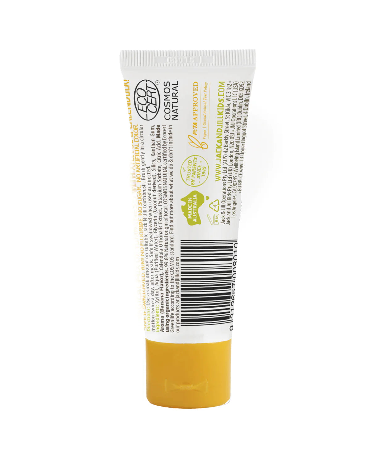 Natural Toothpaste Banana