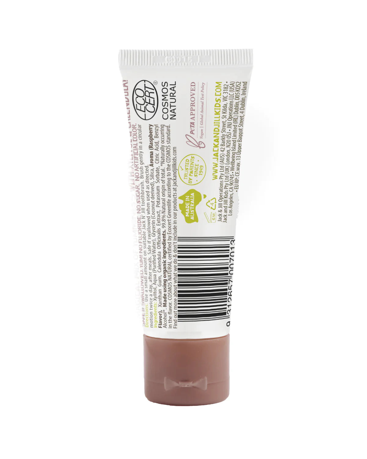 Natural Toothpaste Raspberry