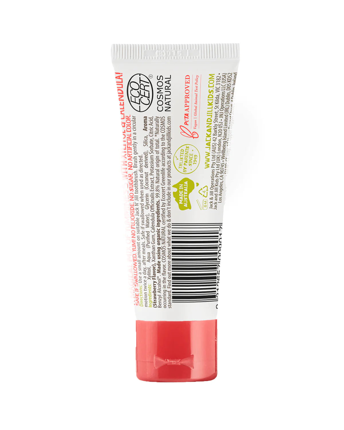 Natural Toothpaste Strawberry