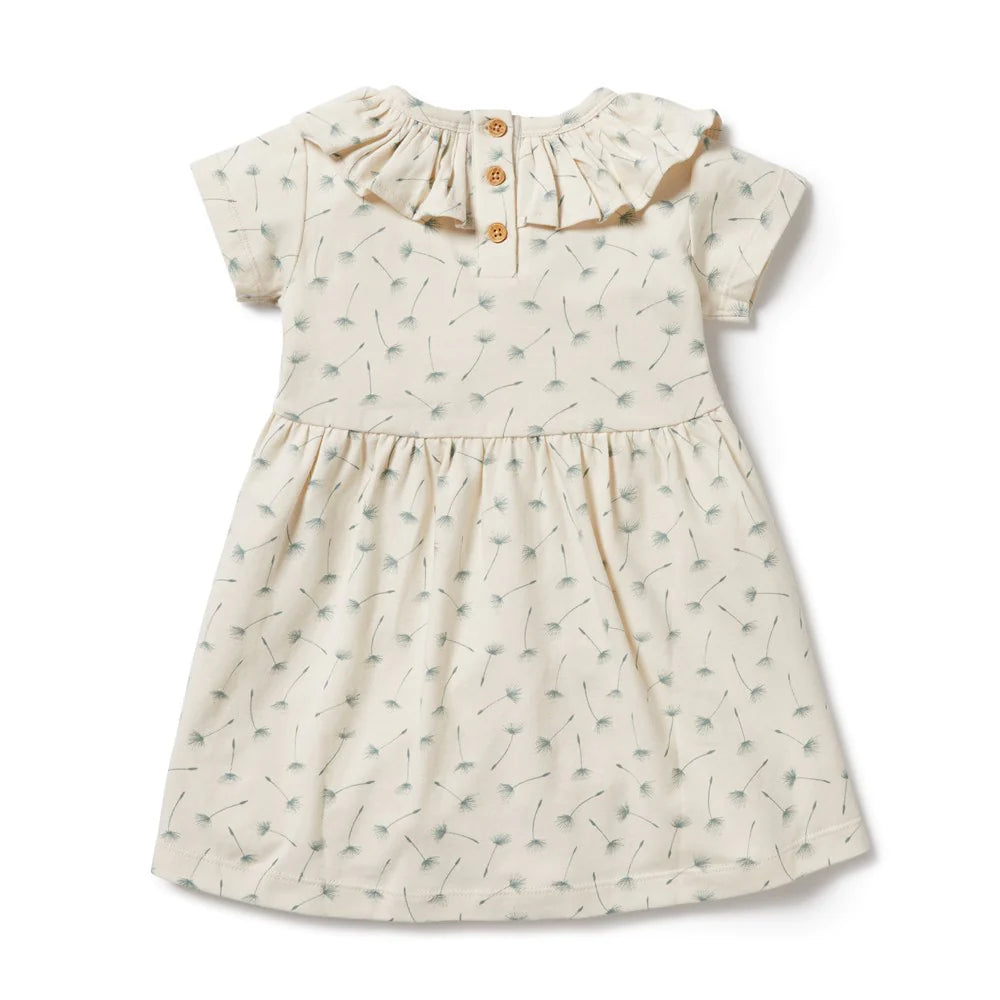 Baby Float Away Organic Ruffle Dress