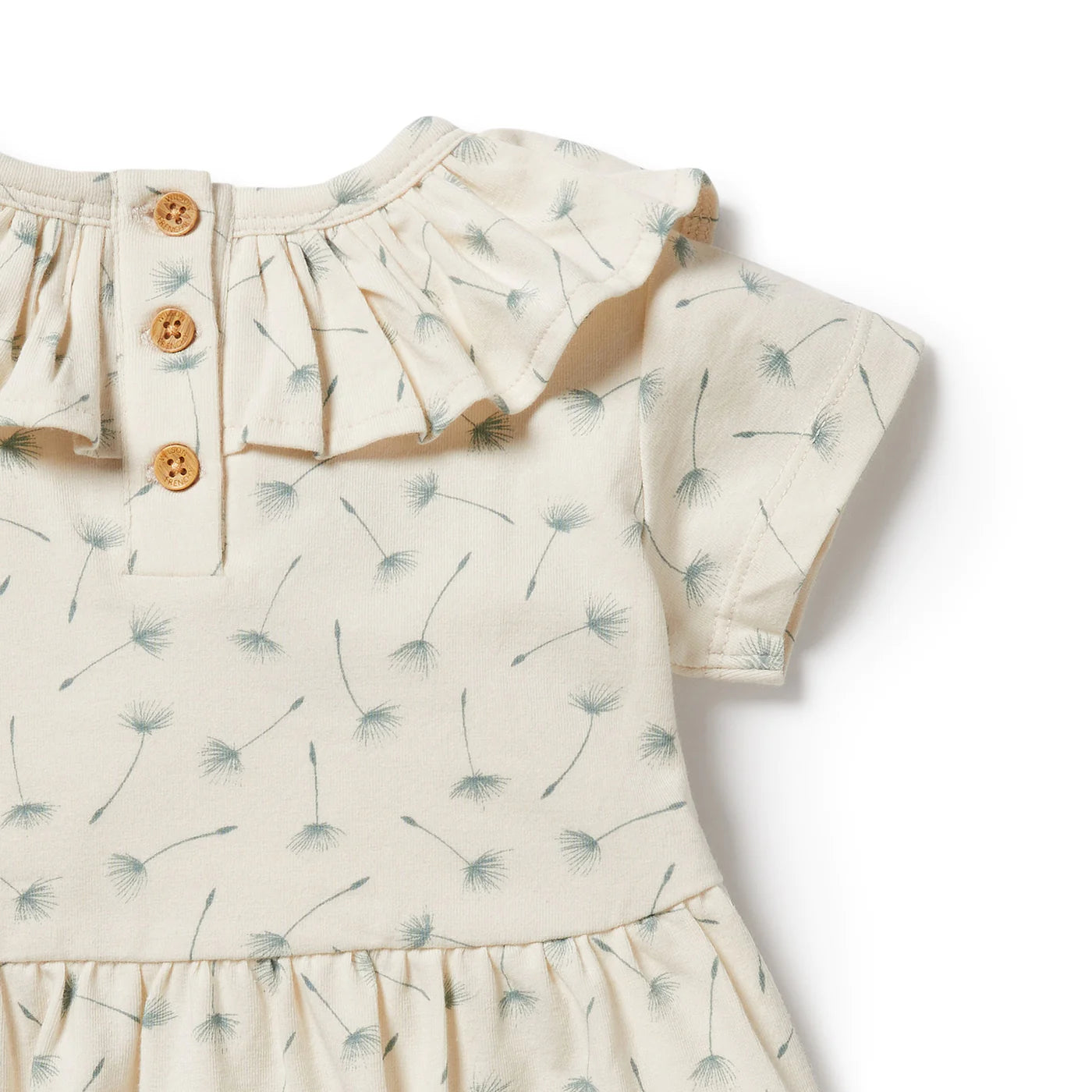 Baby Float Away Organic Ruffle Dress